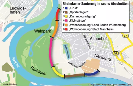 Rheindammsanierung