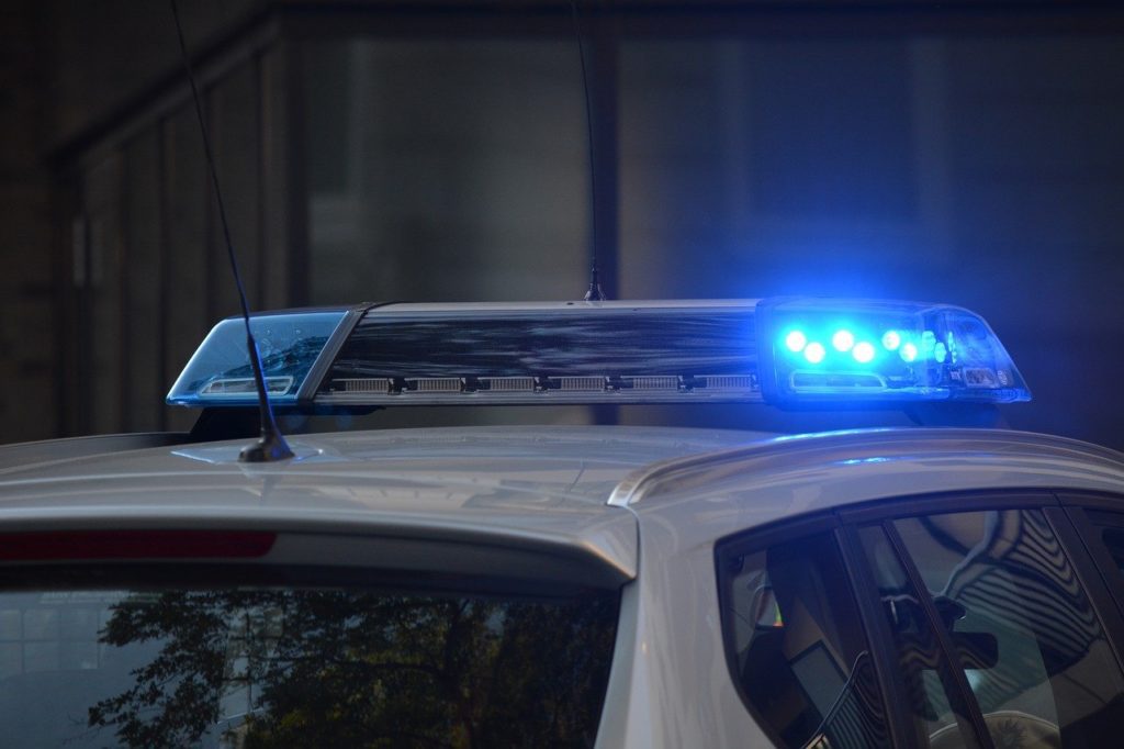 Polizei im Lindenhof