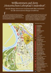 Historischer Lehrpfad im Lindenhof