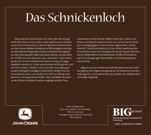 Die Schnickenloch Tafel. Historischer Lehrpfad