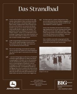 Die Strandbad Tafel. Historischer Lehrpfad