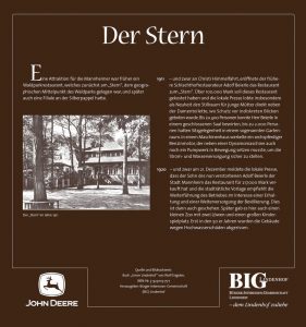 Die „Der Stern“ Tafel. Historischer Lehrpfad