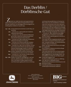 Die Derblin Tafel. Historischer Lehrpfad