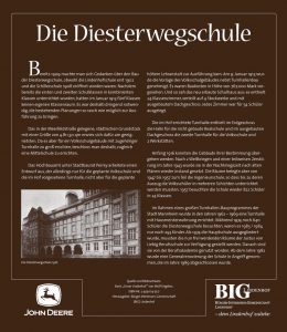 Die Diesterwegschule Tafel. Historischer Lehrpfad