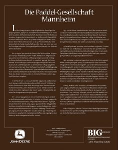 Die Paddel-Gesellschaft Tafel. Historischer Lehrpfad